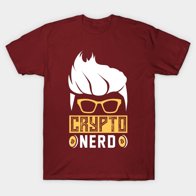 crypto nero T-Shirt by Top Art